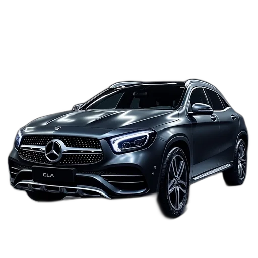 car, 3d render, photorealistic, mercedes transparent PNG cut-out