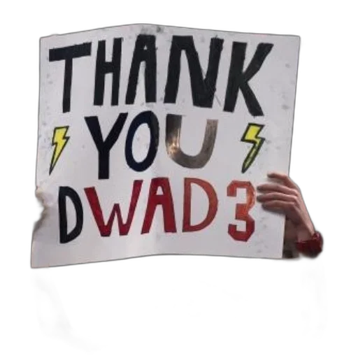 3d render, fan, holds, sign transparent PNG cut-out