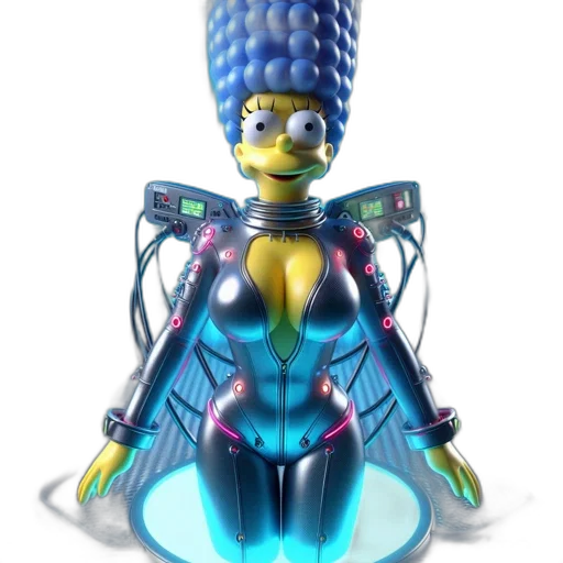 robot, crown, jewelry, dress transparent PNG cut-out