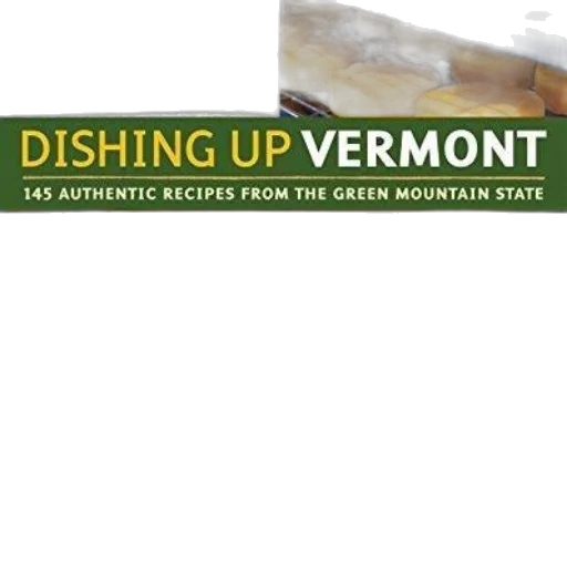 dishing, vermont, cookbook, cover transparent PNG cut-out