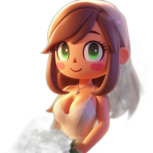 dress, robot, staff, creature transparent PNG cut-out
