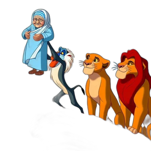 concept art, 3d render, cartoon, fantasy art transparent PNG cut-out