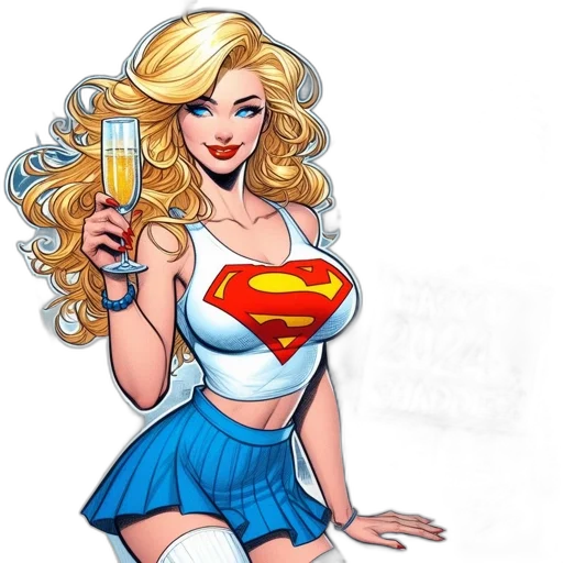 comic book art, cartoon, concept art, fantasy art transparent PNG cut-out