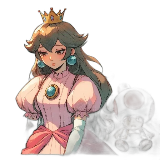 crown, dress, jewelry, concept art transparent PNG cut-out