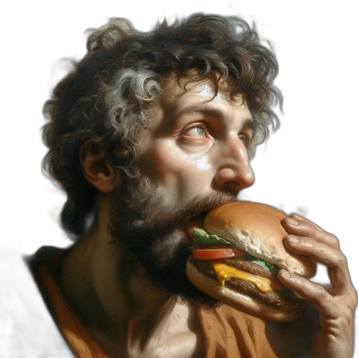 food, face, photorealistic, concept art transparent PNG cut-out