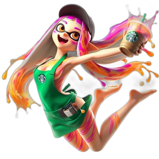 dress, weapon, concept art, 3d render transparent PNG cut-out