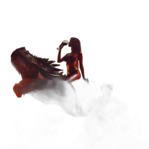 dragon, creature, weapon, animal transparent PNG cut-out