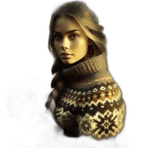 face, jacket, jewelry, dress transparent PNG cut-out