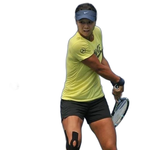 staff, female, tennis, player transparent PNG cut-out