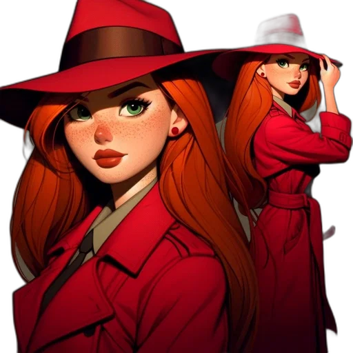 hat, staff, jacket, dress transparent PNG cut-out