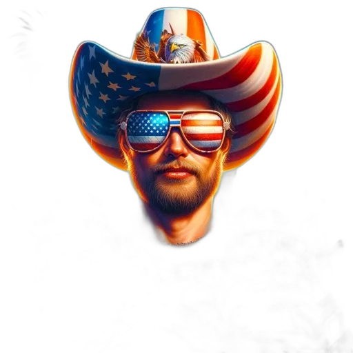 hat, face, comic book art, concept art transparent PNG cut-out