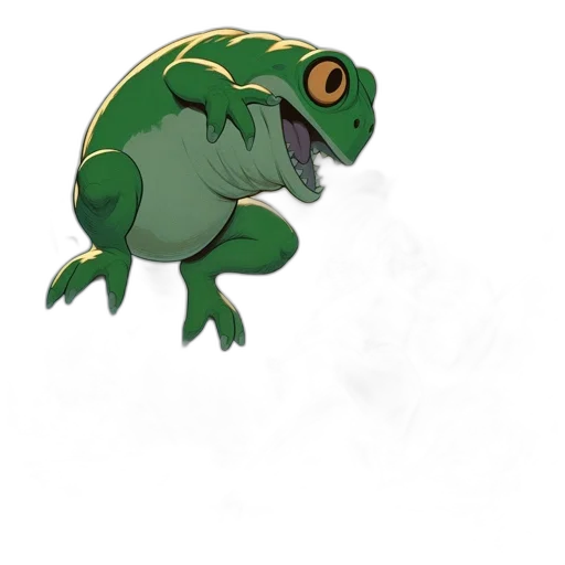 creature, dragon, animal, staff transparent PNG cut-out
