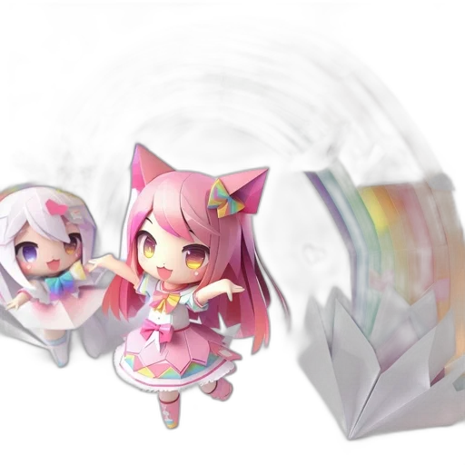 weapon, staff, 3d render, concept art transparent PNG cut-out