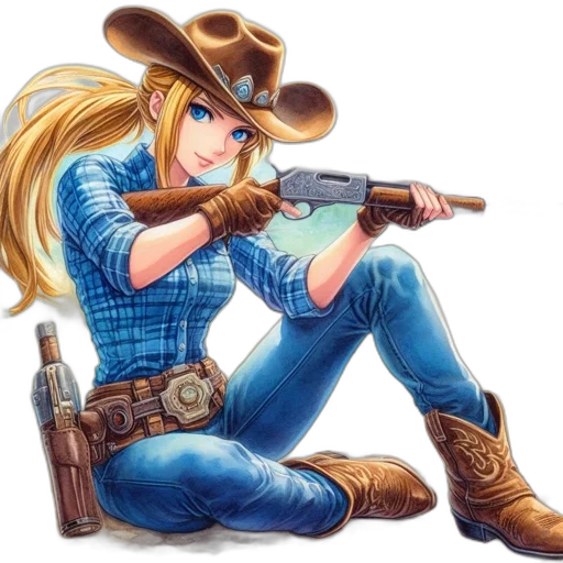 weapon, animal, cartoon, pixel art transparent PNG cut-out