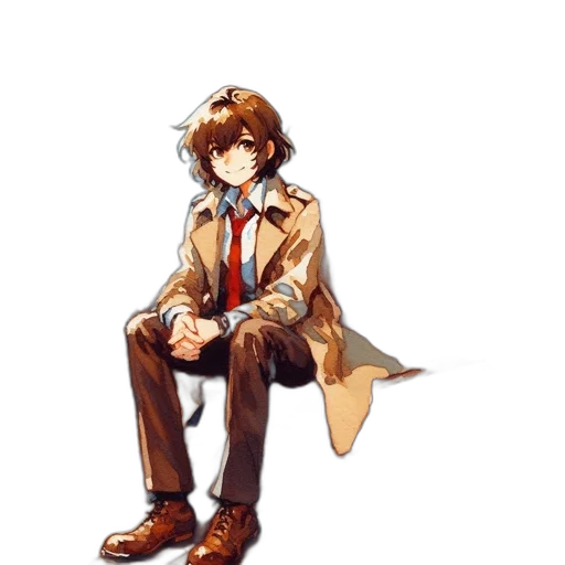 staff, jacket, umbrella, animal transparent PNG cut-out
