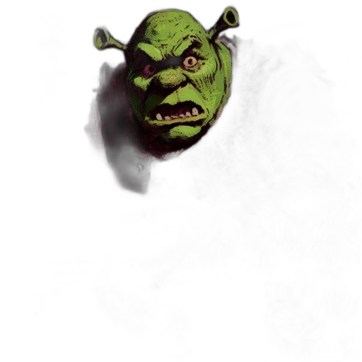 mask, creature, face, staff transparent PNG cut-out