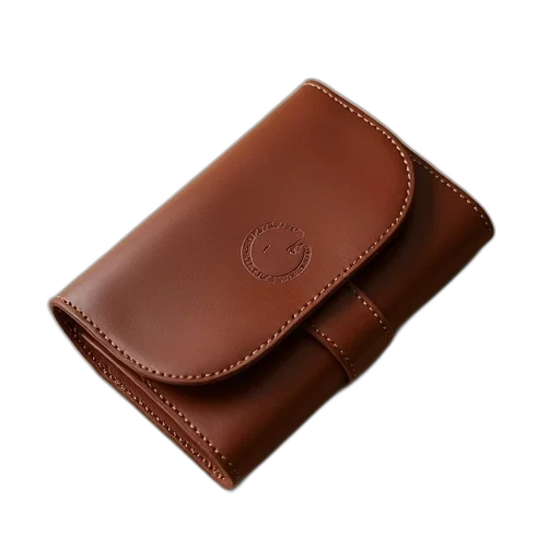 minimal, wallet, handmade, london transparent PNG cut-out
