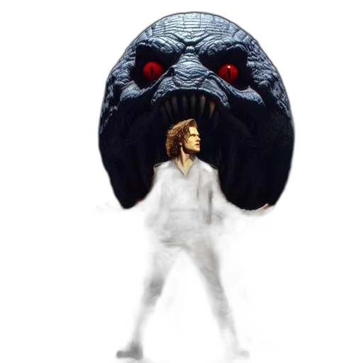 creature, jacket, mask, face transparent PNG cut-out