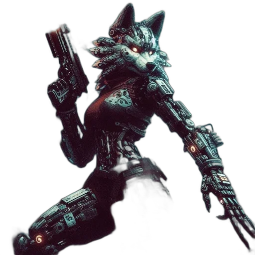 robot, weapon, creature, animal transparent PNG cut-out