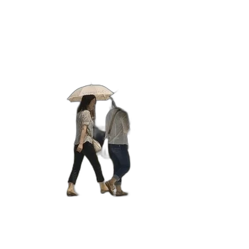 umbrella, jacket, hat, 3d render transparent PNG cut-out