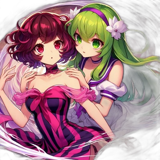 dress, anime, pixel art, fantasy art transparent PNG cut-out