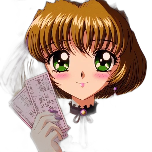 anime, cartoon, photorealistic, vaporwave transparent PNG cut-out