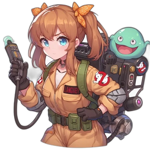 staff, weapon, robot, jacket transparent PNG cut-out