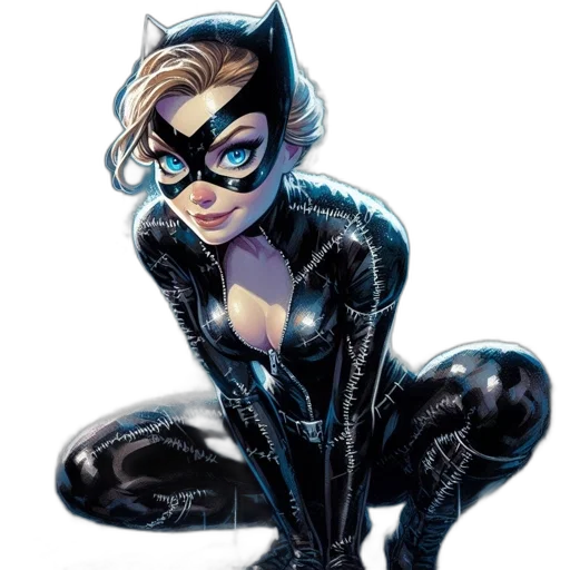 comic book art, concept art, cartoon, fantasy art transparent PNG cut-out