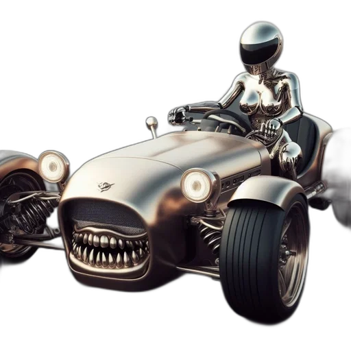 car, robot, creature, concept art transparent PNG cut-out