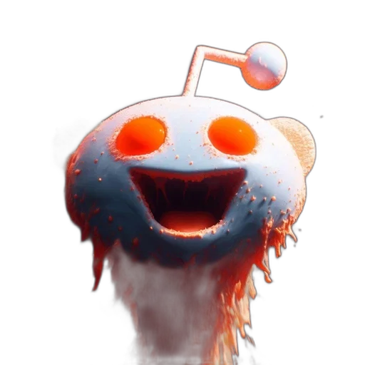 robot, face, creature, staff transparent PNG cut-out