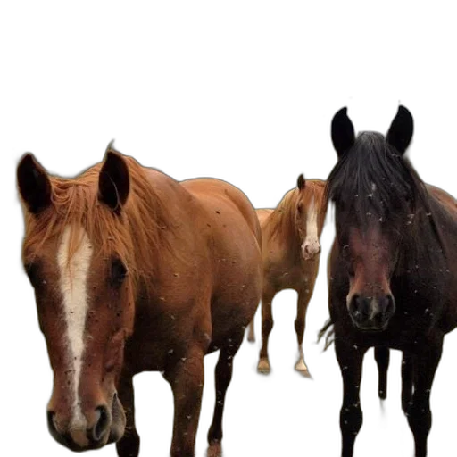 animal, staff, hat, photorealistic transparent PNG cut-out