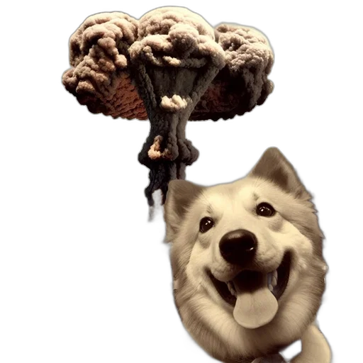 animal, creature, staff, crown transparent PNG cut-out