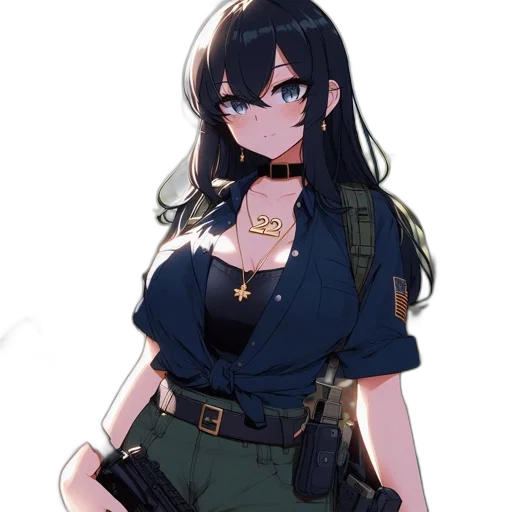 staff, dress, weapon, jacket transparent PNG cut-out