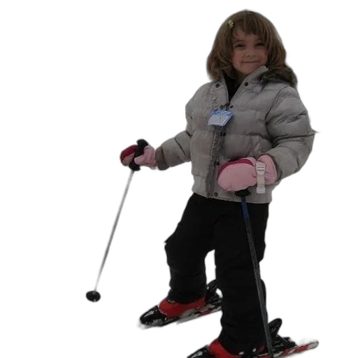 jacket, staff, young, girl transparent PNG cut-out