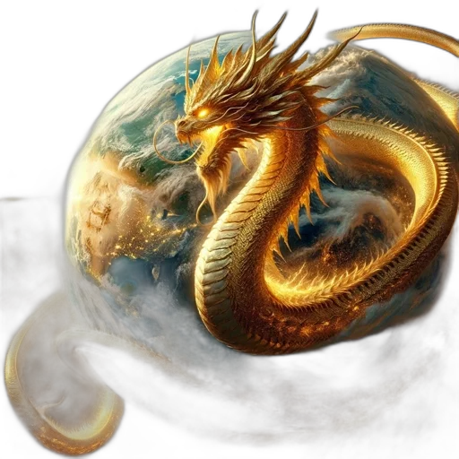 dragon, fantasy art, concept art, photorealistic transparent PNG cut-out