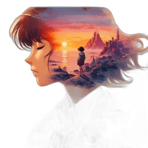 face, mask, concept art, fantasy art transparent PNG cut-out