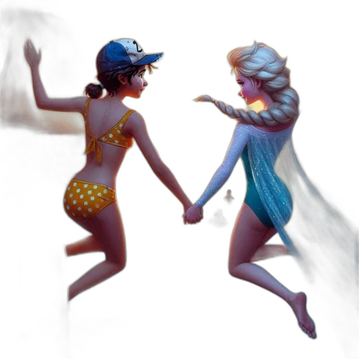 concept art, fantasy art, 3d render, pixel art transparent PNG cut-out