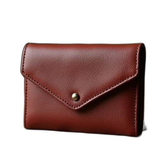 millie, wallet, monogram, leather transparent PNG cut-out