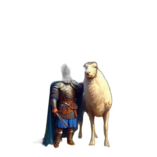 animal, sword, weapon, creature transparent PNG cut-out