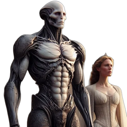 robot, creature, concept art, comic book art transparent PNG cut-out