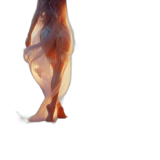 dress, creature, animal, hair transparent PNG cut-out