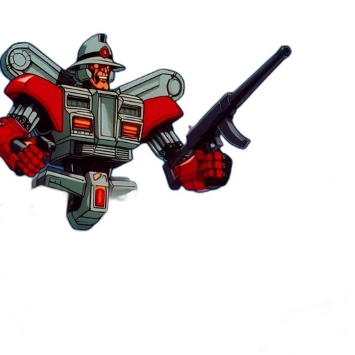 robot, weapon, staff, concept art transparent PNG cut-out