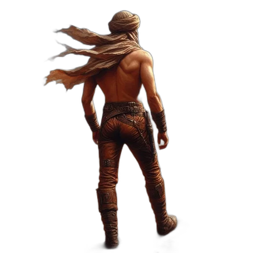 weapon, staff, sword, hair transparent PNG cut-out