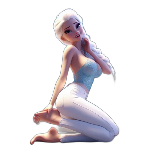 dress, concept art, fantasy art, 3d render transparent PNG cut-out