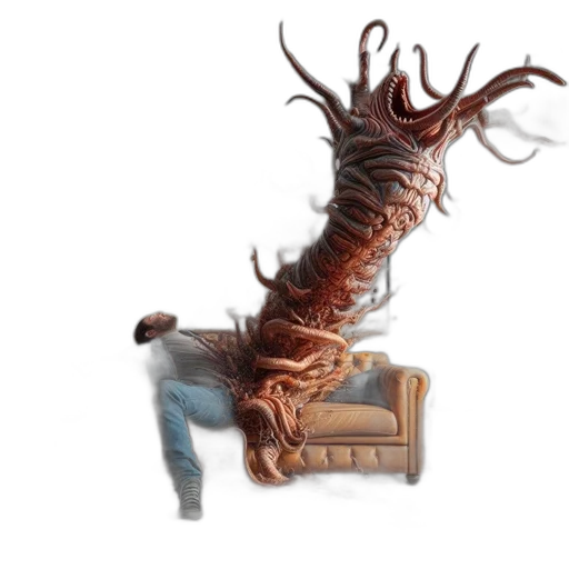 furniture, creature, hair, animal transparent PNG cut-out