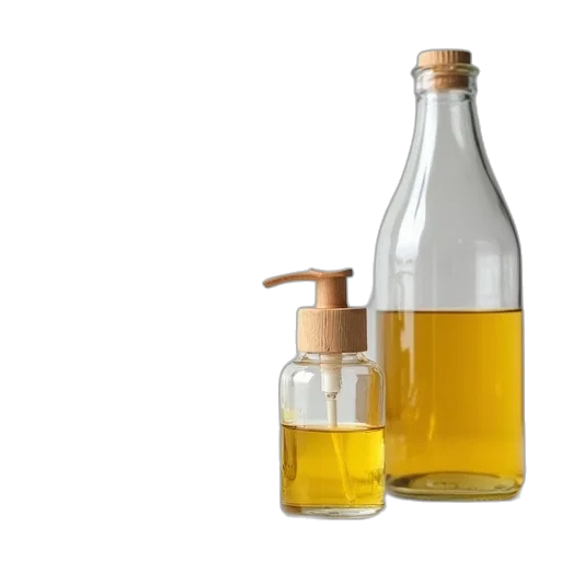 bottle, how, use, natural transparent PNG cut-out