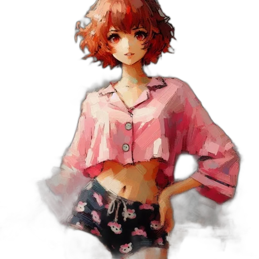 dress, jacket, staff, face transparent PNG cut-out