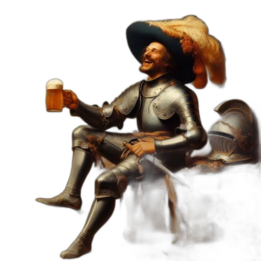hat, robot, concept art, fantasy art transparent PNG cut-out