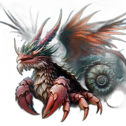 dragon, creature, animal, concept art transparent PNG cut-out