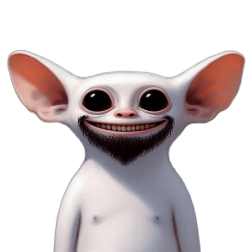 creature, animal, face, robot transparent PNG cut-out